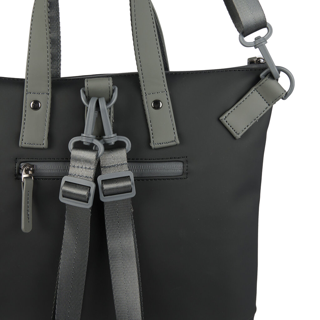 New Rebels New Rebels Matteo Trenton Zwart 18L Rugzak Shopper Waterafstotend