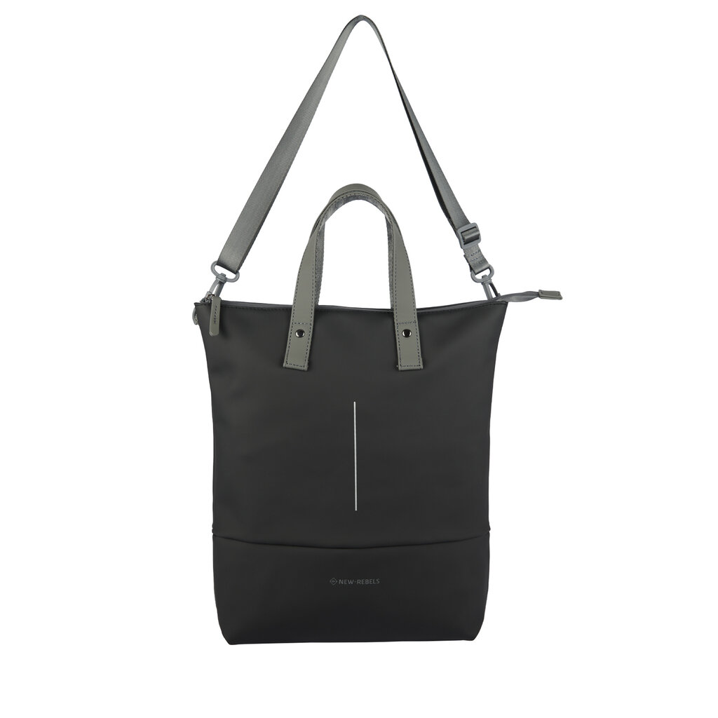 New Rebels New Rebels Matteo Trenton Schwarz 18L Rucksack Shopper Wasserabweisend