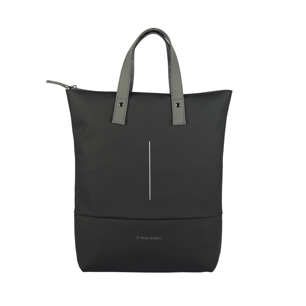 New Rebels New Rebels Matteo Trenton Schwarz 18L Rucksack Shopper Wasserabweisend