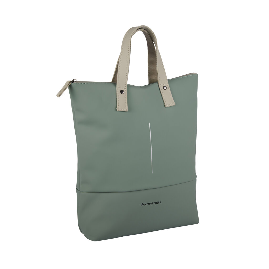 New Rebels New Rebels Matteo Trenton Salie Green 28L Backpack Shopper Water Repellent