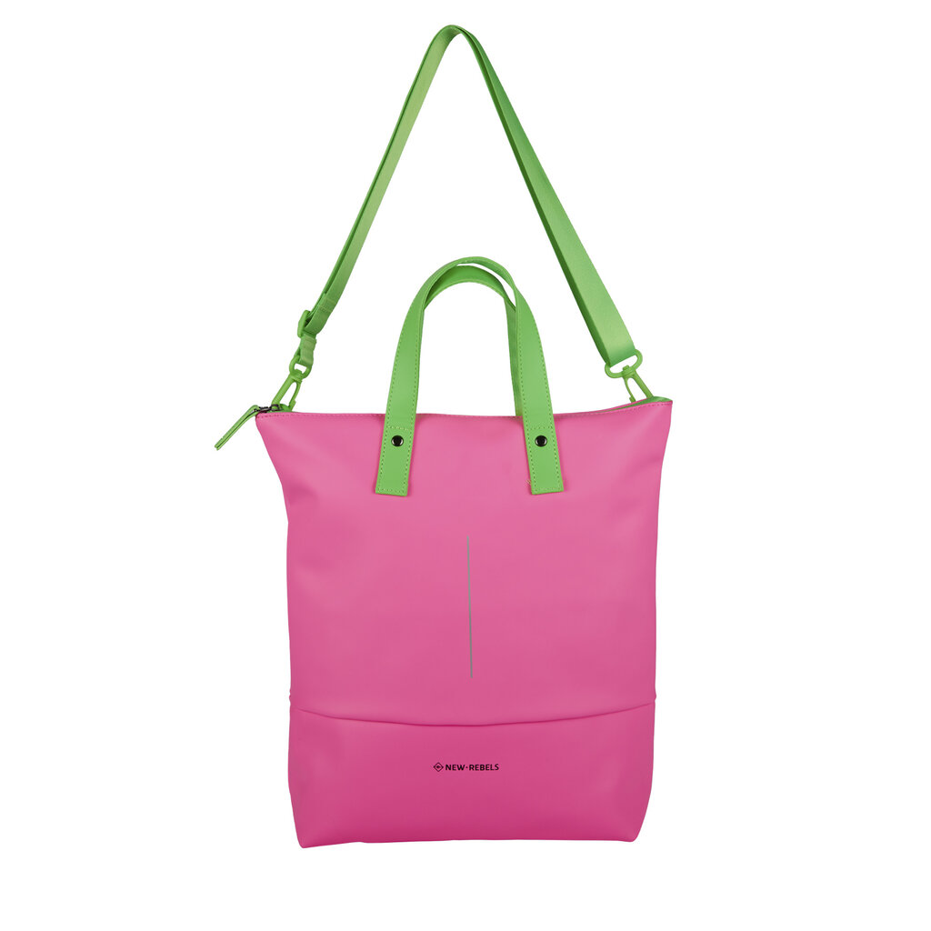 New Rebels  New Rebels ® Matteo Trenton - Rucksack - Shopper - Waterafstotend - Pink Neon