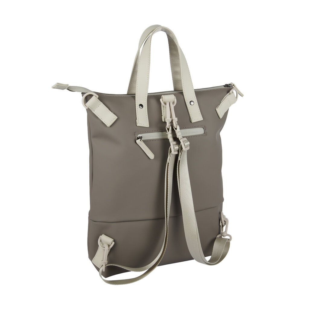 New Rebels New Rebels Matteo Trenton Taupe 18L Backpack Shopper Water Repellent