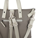New Rebels New Rebels Matteo Trenton Taupe 18L Backpack Shopper Water Repellent