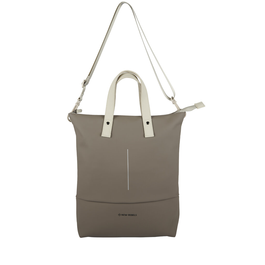 New Rebels New Rebels Matteo Trenton Taupe 18L Backpack Shopper Water Repellent