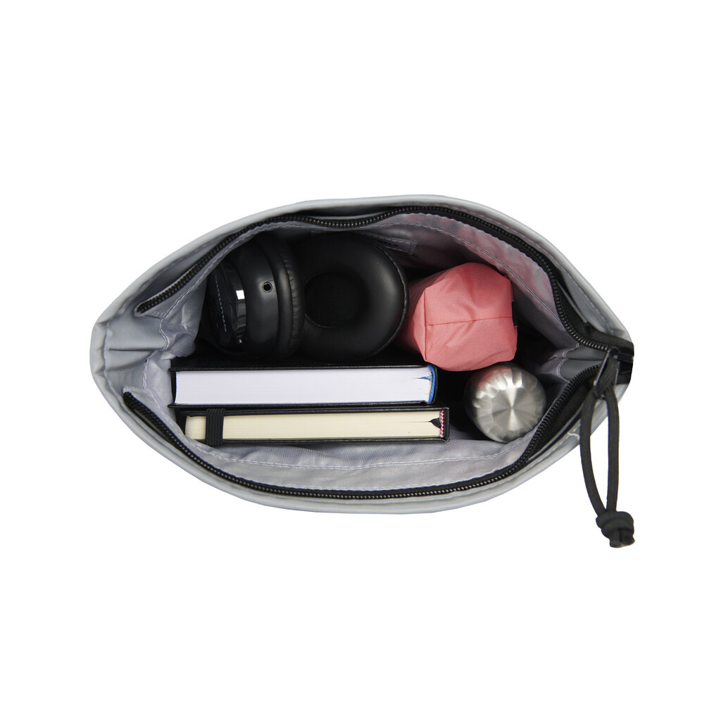 New Rebels New Rebels Reflect Los Angeles Silber 7L Rolltop Rucksack Wasserabweisend