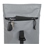 New Rebels New Rebels Reflect Los Angeles Zilver 7L Rolltop Rugzak Waterafstotend