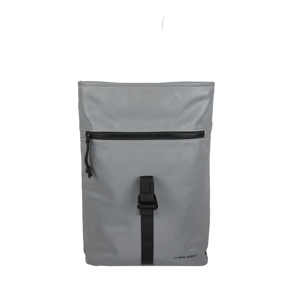 New Rebels New Rebels Reflect Los Angeles Zilver 7L Rolltop Rugzak Waterafstotend
