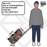 New Rebels New Rebels Flora Weston Duffel Weiß 54L Trolley Wasserabweisend