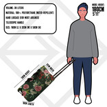 New Rebels New Rebels Flora Weston Duffel Donkergroen 54L Trolley Waterafstotend New Rebels New Rebels Flora Weston Duffel Donkergroen 54L Trolley Waterafstotend