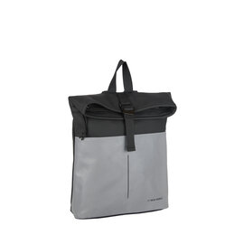 New Rebels Bowie Los Angeles Black 9L Backpack Rolltop Reflective Water Repellent