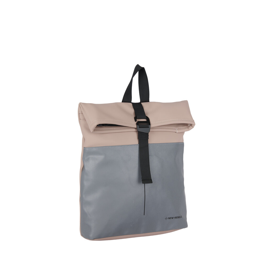 New Rebels Bowie Los Angeles Oudroze 9L Rugtas Rolltop  Reflectie Waterafstotend