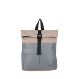 New Rebels Bowie Los Angeles Oudroze 9L Rugtas Rolltop  Reflectie Waterafstotend