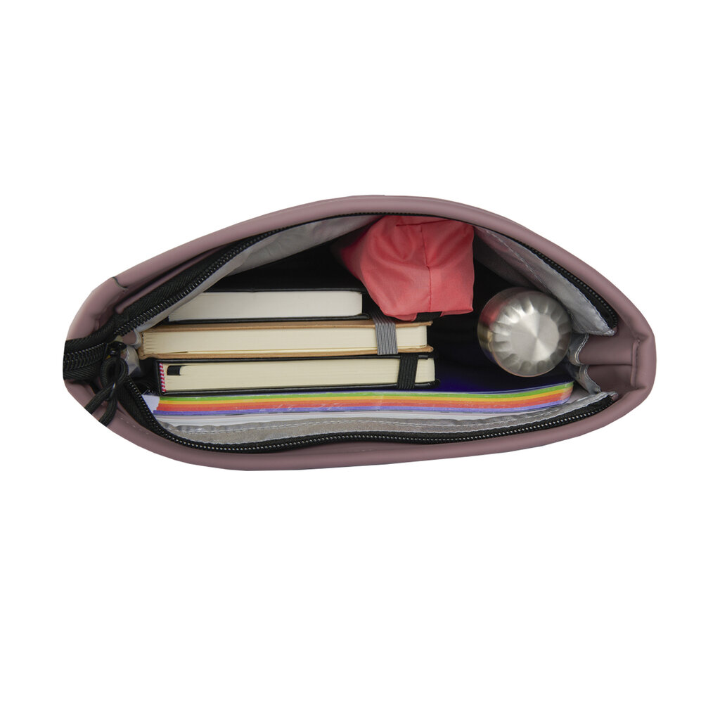 New Rebels New Rebels Bowie Los Angeles Oudpaars 9L Rugtas Rolltop Reflectie Waterafstotend
