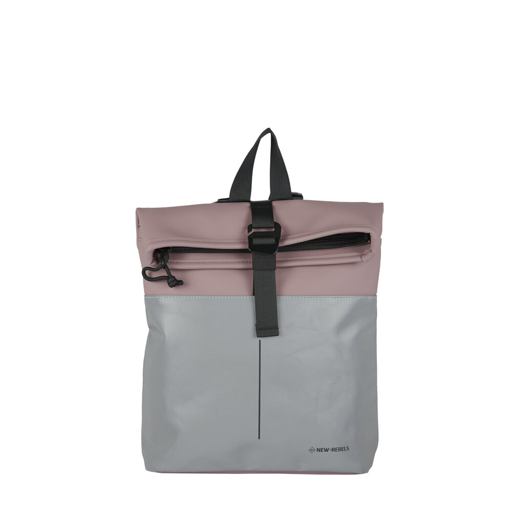 New Rebels Bowie Los Angeles Altlila 9L Rucksack Rolltop Reflektion Wasserabweisend