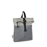 New Rebels New Rebels Bowie Los Angeles Grey 9L Backpack Rolltop Reflective Water Repellent