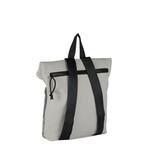 New Rebels Bowie Los Angeles Light Gray 9L Backpack Rolltop Reflective Water Repellent
