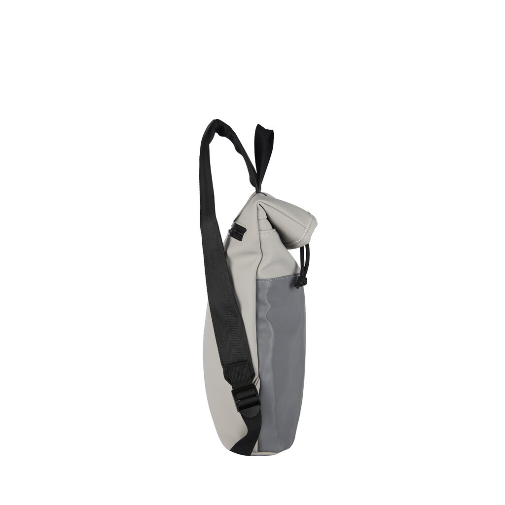 New Rebels New Rebels Bowie Los Angeles Hellgrau 9L Rucksack Rolltop Reflektion Wasserabweisend