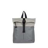 New Rebels Bowie Los Angeles Hellgrau 9L Rucksack Rolltop Reflektion Wasserabweisend