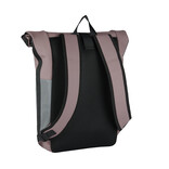 New Rebels New Rebels Bowie New York Oudpaars 21L Rugzak Rolltop Reflectie Waterafstotend Laptop 15.6"