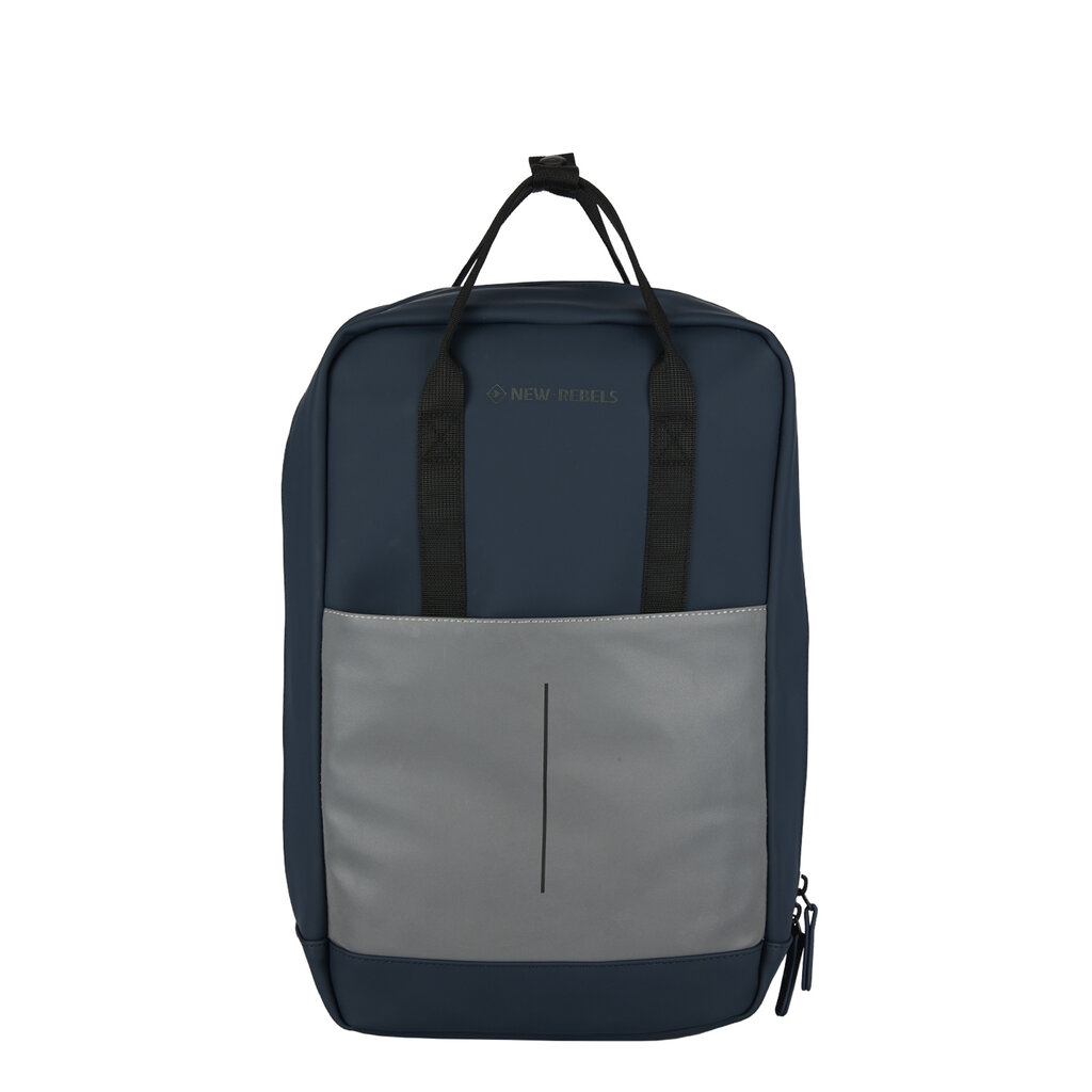 New Rebels New Rebels Bowie Cape Coral Navy 14L Rugzak Reflectie Waterafstotend Laptop 13"