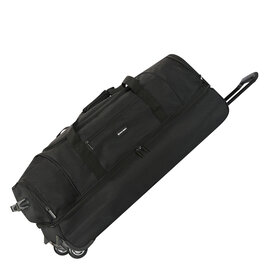 New Rebels Woodville Alexis Duffel Zwart 96L Reistas Trolley