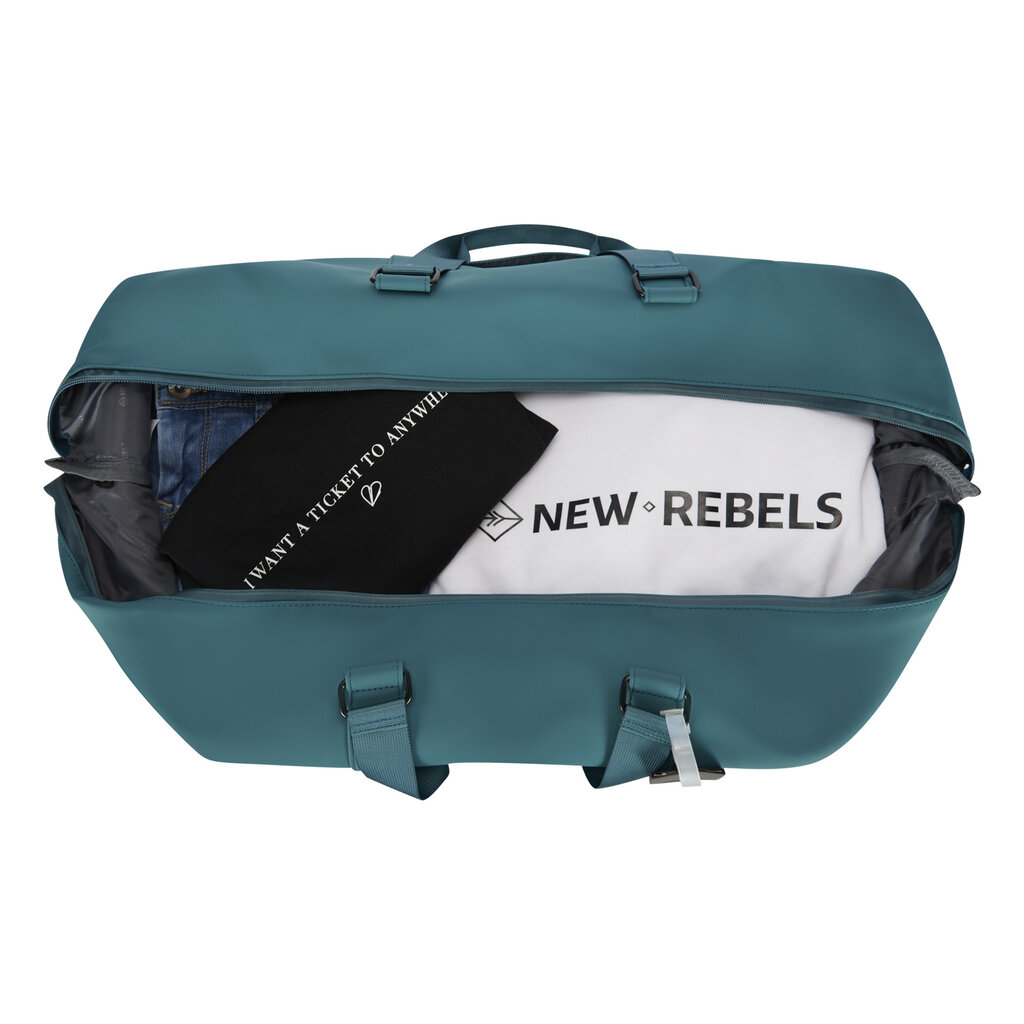 New Rebels New Rebels Mart Weston Duffel  Petrol 58L Trolley Wasserabweisend