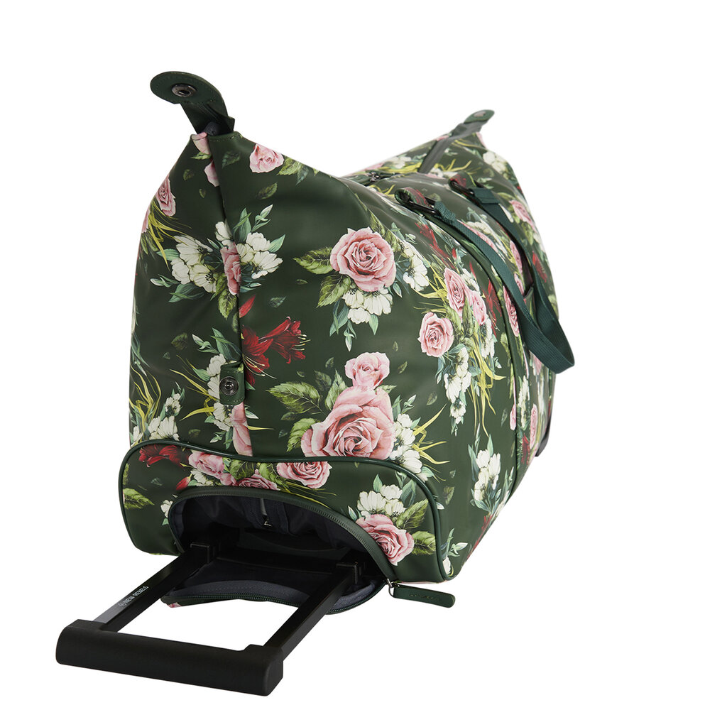 New Rebels New Rebels Flora Weston Duffel Donkergroen 54L Trolley Waterafstotend