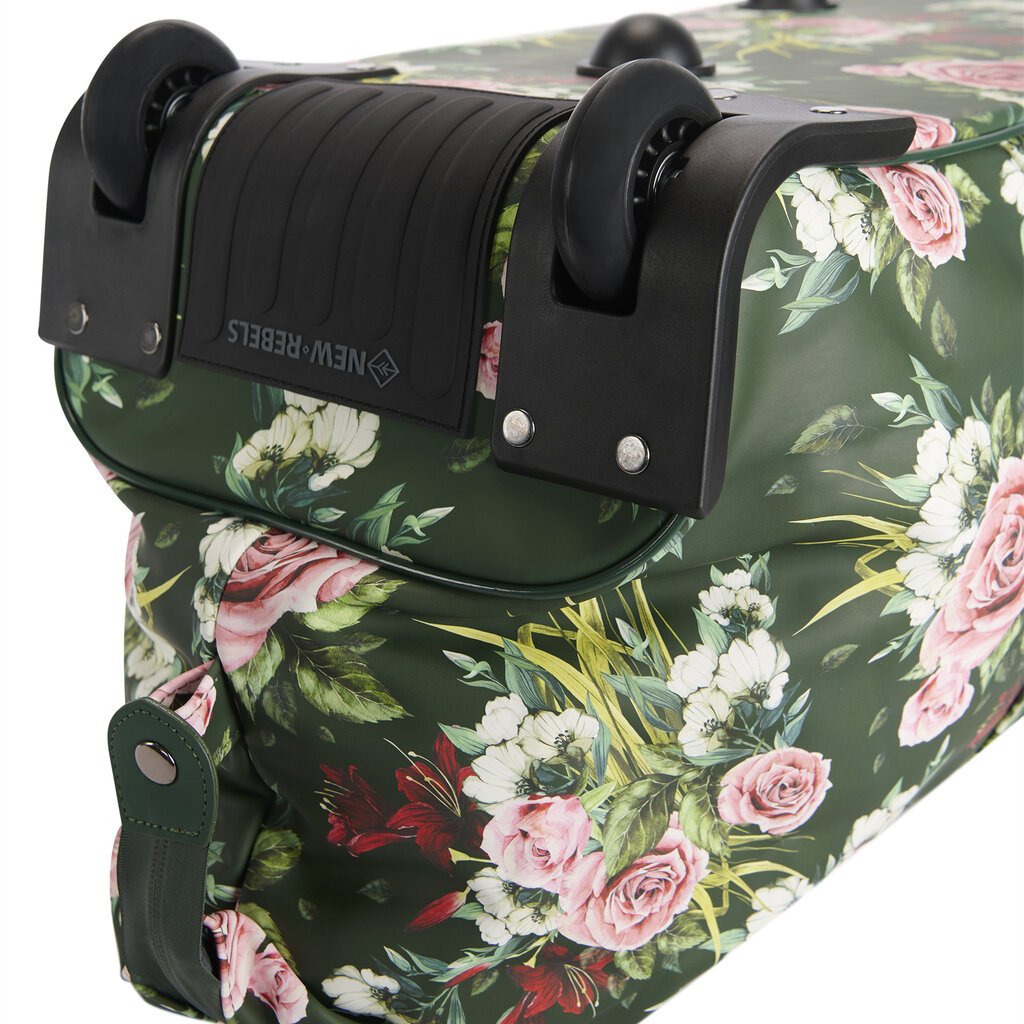 New Rebels New Rebels Flora Weston Duffel Donkergroen 54L Trolley Waterafstotend