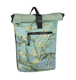 New Rebels New Rebels Mart Art New York Mandel Blüte 19L Rucksack Rolltop Wasserabweisend