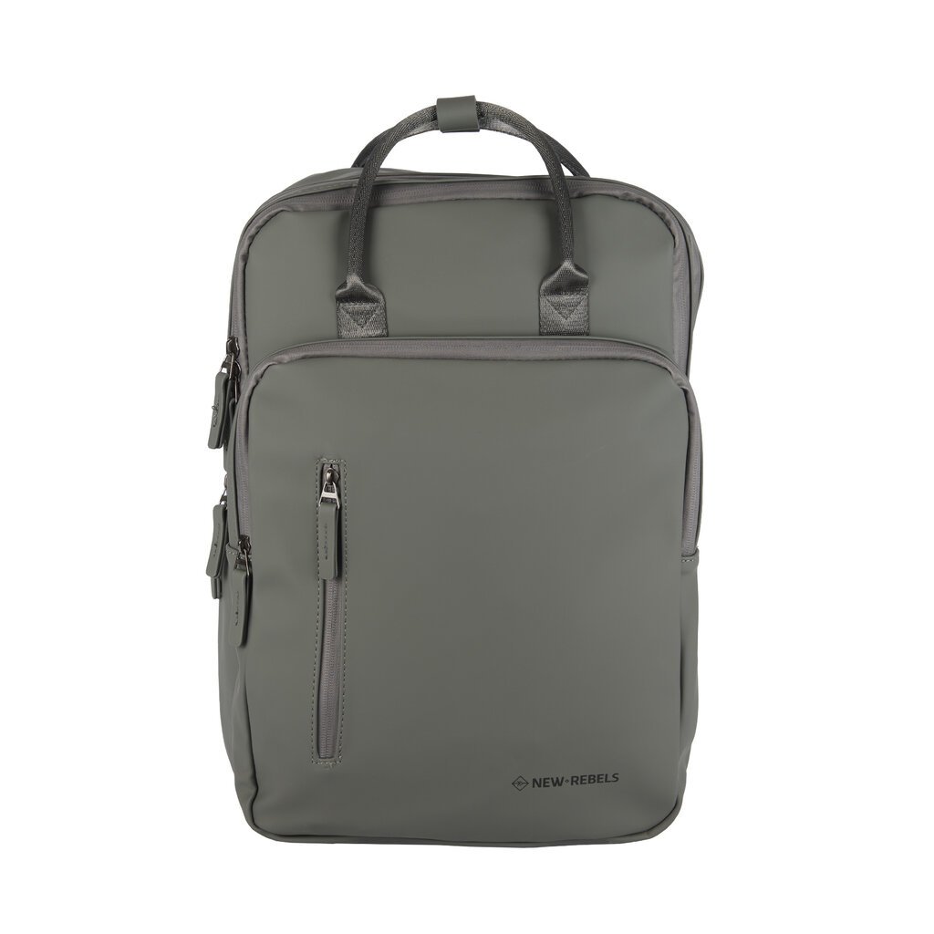 New Rebels William Milwaukee Anthrazit 18L Rucksack Wasserabweisend Laptop 15.6"