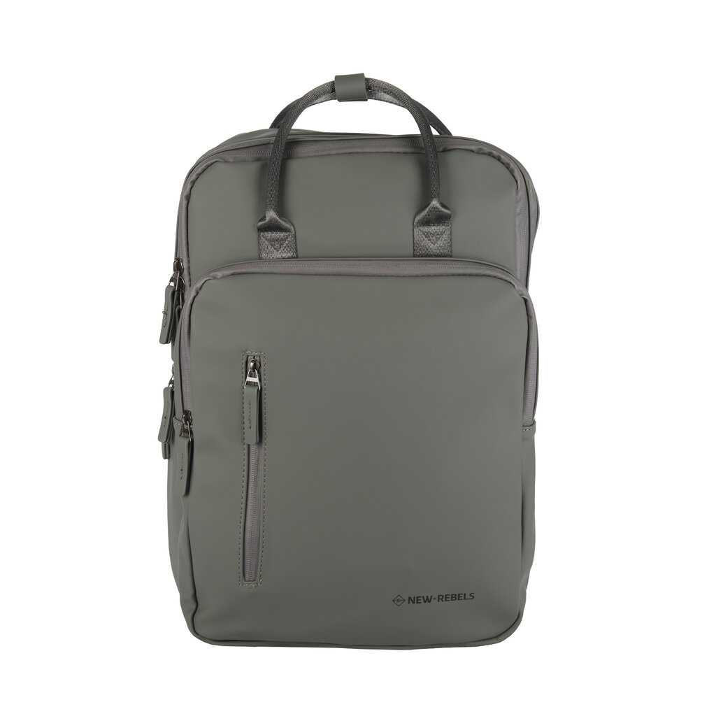 New Rebels William Milwaukee Anthrazit 20L Rucksack Wasserabweisend Laptop 15.6