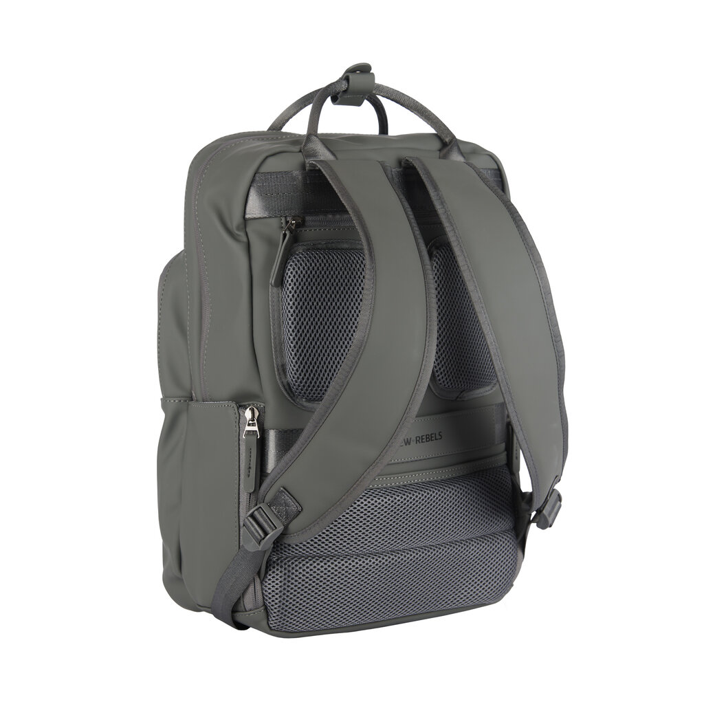 New Rebels William Milwaukee Anthrazit 20L Rucksack Wasserabweisend Laptop 15.6