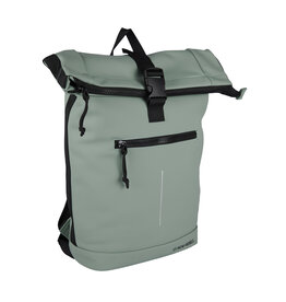 New Rebels New Rebels Mart New York Salie Groen 21L Rugtas Rolltop Waterafstotend Laptop 15.6"