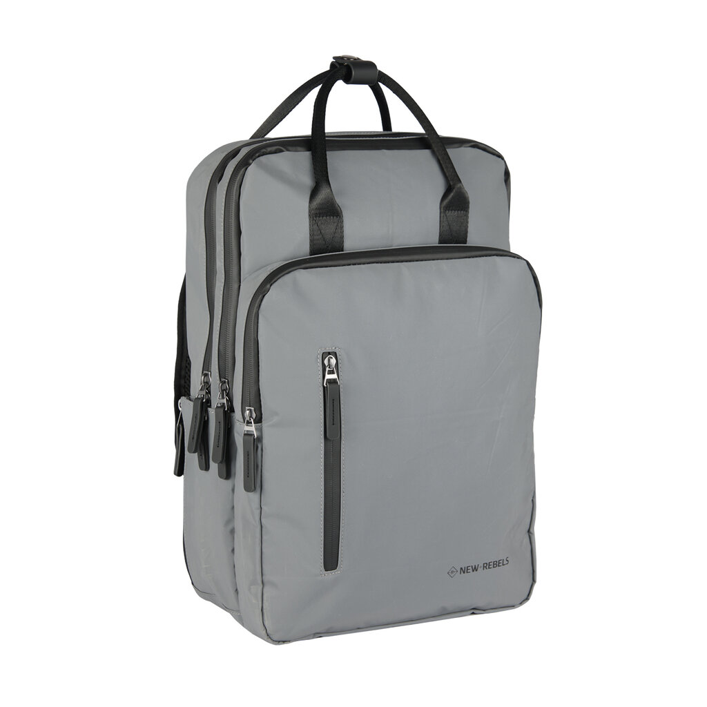 New Rebels New Rebels Reflect Milwaukee Silver 19L Backpack Water Repellent Laptop 15.6"