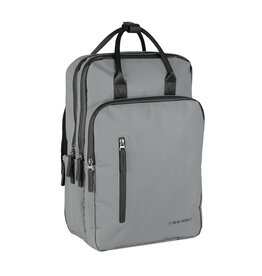 New Rebels New Rebels Reflect Milwaukee Zilver 19L Rugzak Waterafstotend Laptop 15.6"