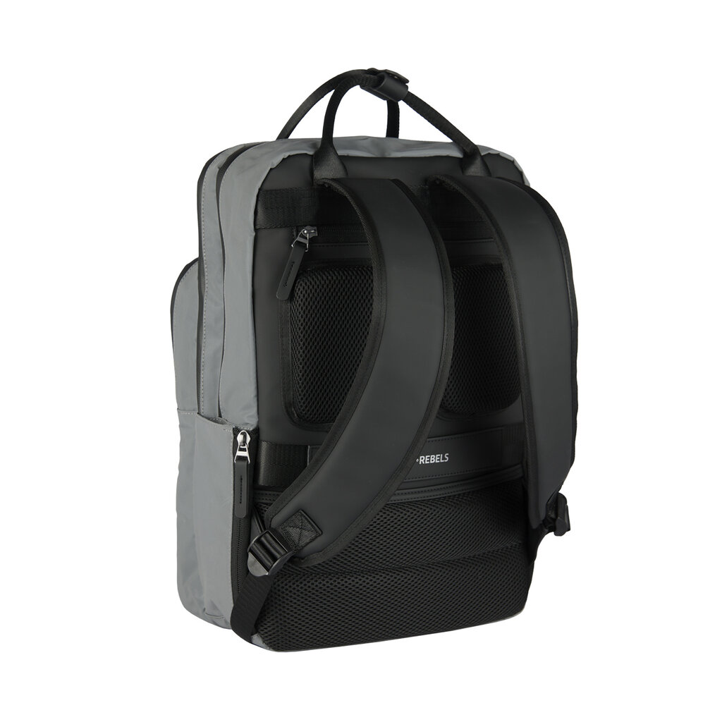 New Rebels New Rebels Reflect Milwaukee Silver 19L Backpack Water Repellent Laptop 15.6"