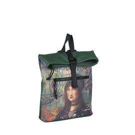 New Rebels Mart Art Los Angeles Mona Lisa Mini 7L Rugzak Rolltop Waterafstotend