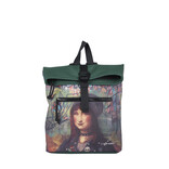 New Rebels New Rebels Mart Art Los Angeles Mona Lisa Small 7L Backpack Rolltop Water Repellent