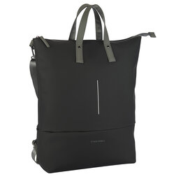 New Rebels New Rebels Matteo Millburn Zwart 18L Rugzak Shopper Waterafstotend Laptop 15.6"