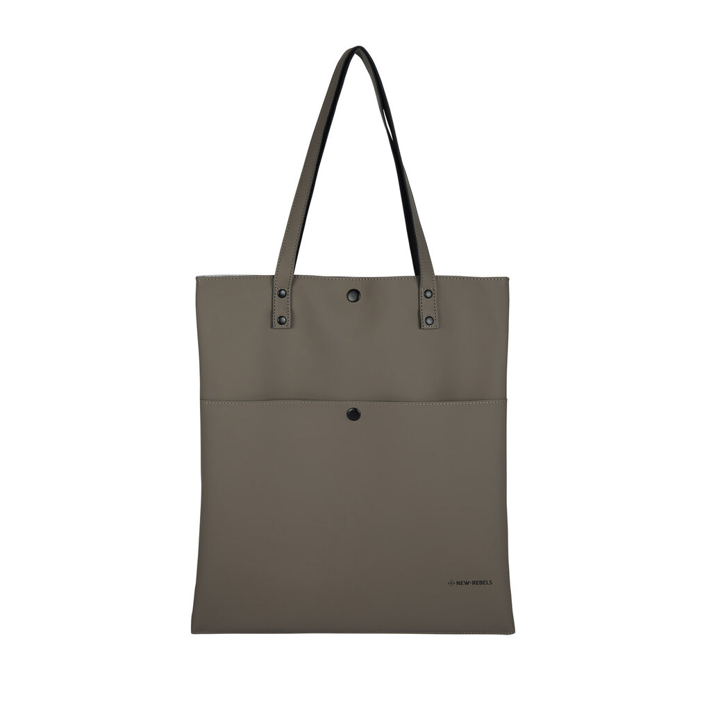 New Rebels New Rebels Omar Kileen Taupe 6L Shopper Waterafstotend  Laptop 13"