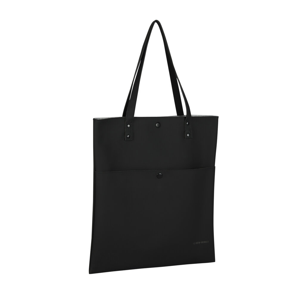 New Rebels New Rebels Omar Kileen Zwart 6L Shopper Waterafstotend  Laptop 13"