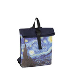 New Rebels New Rebels Los Angeles Starry Night Small 7L Backpack Rolltop Water Repellent