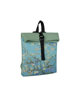 New Rebels New Rebels Mart Art Los Angeles Mandelblüte Small 7L Rucksack Rolltop Wasserabweisend