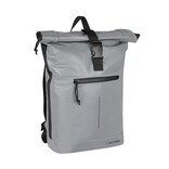 New Rebels New Rebels Reflect New York Zilver 21L Rolltop Rugzak Waterafstotend Laptop 15.6"