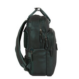 New Rebels New Rebels  William Milwaukee Metallic Grün 20L Rucksack Wasserabweisend Laptop 15.6