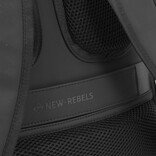 New Rebels William Milwaukee Black 20L Backpack Water Repellent Laptop 15.6