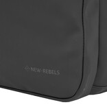 New Rebels New Rebels William Milwaukee Zwart 18L Rugzak Waterafstotend Laptop 15.6"