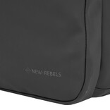 New Rebels William Milwaukee Black 20L Backpack Water Repellent Laptop 15.6