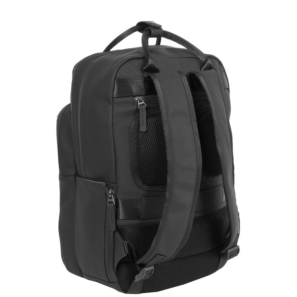 New Rebels New Rebels William Milwaukee Zwart 18L Rugzak Waterafstotend Laptop 15.6"