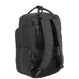 New Rebels New Rebels William Milwaukee Zwart 18L Rugzak Waterafstotend Laptop 15.6"